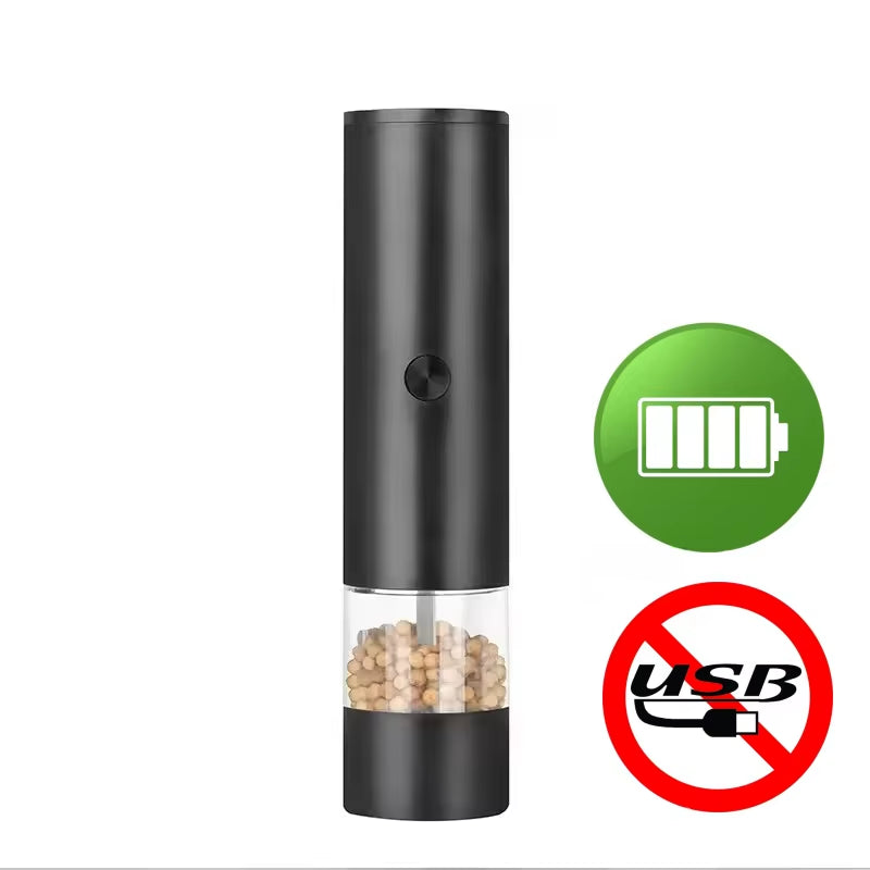 Electric Salt and Pepper Grinder Adjustable Coarseness Large Capacity Pepper Grinder Rechargeable Spices Grinder Kitchen Tools