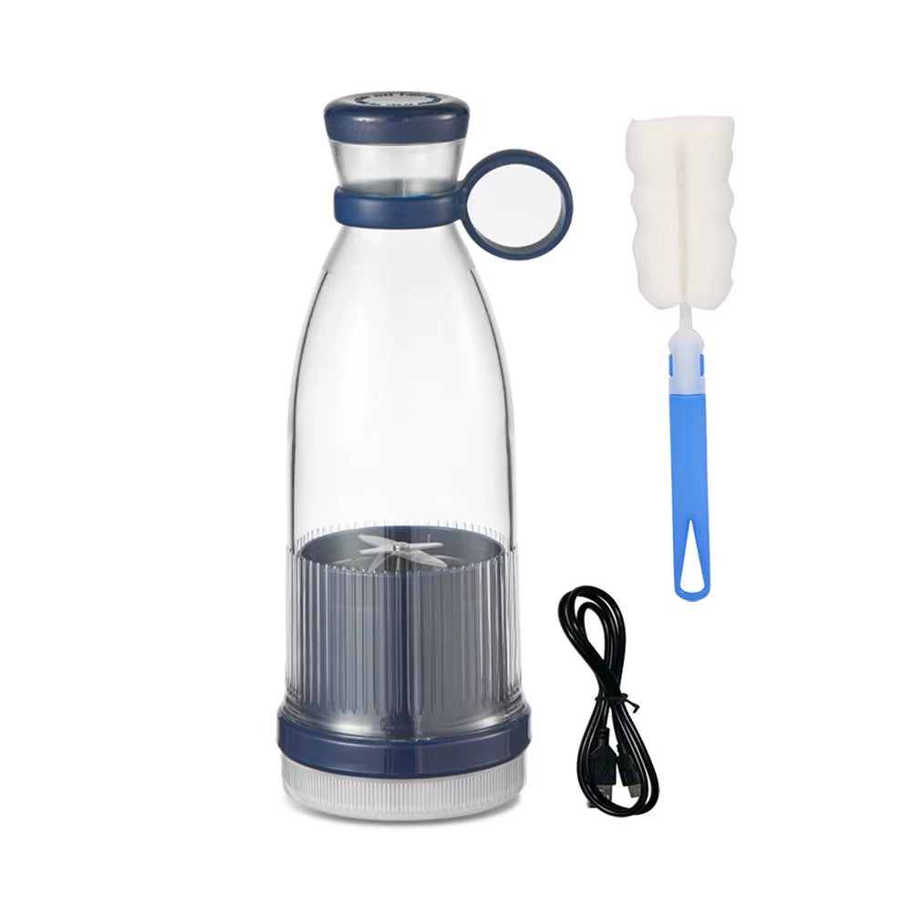 Rechargeable Mixers Fresh Fruit Juicers Blue/Pink Usb Portable Juice Bottle Mini Fast Electric Blender Smoothie Ice Maker
